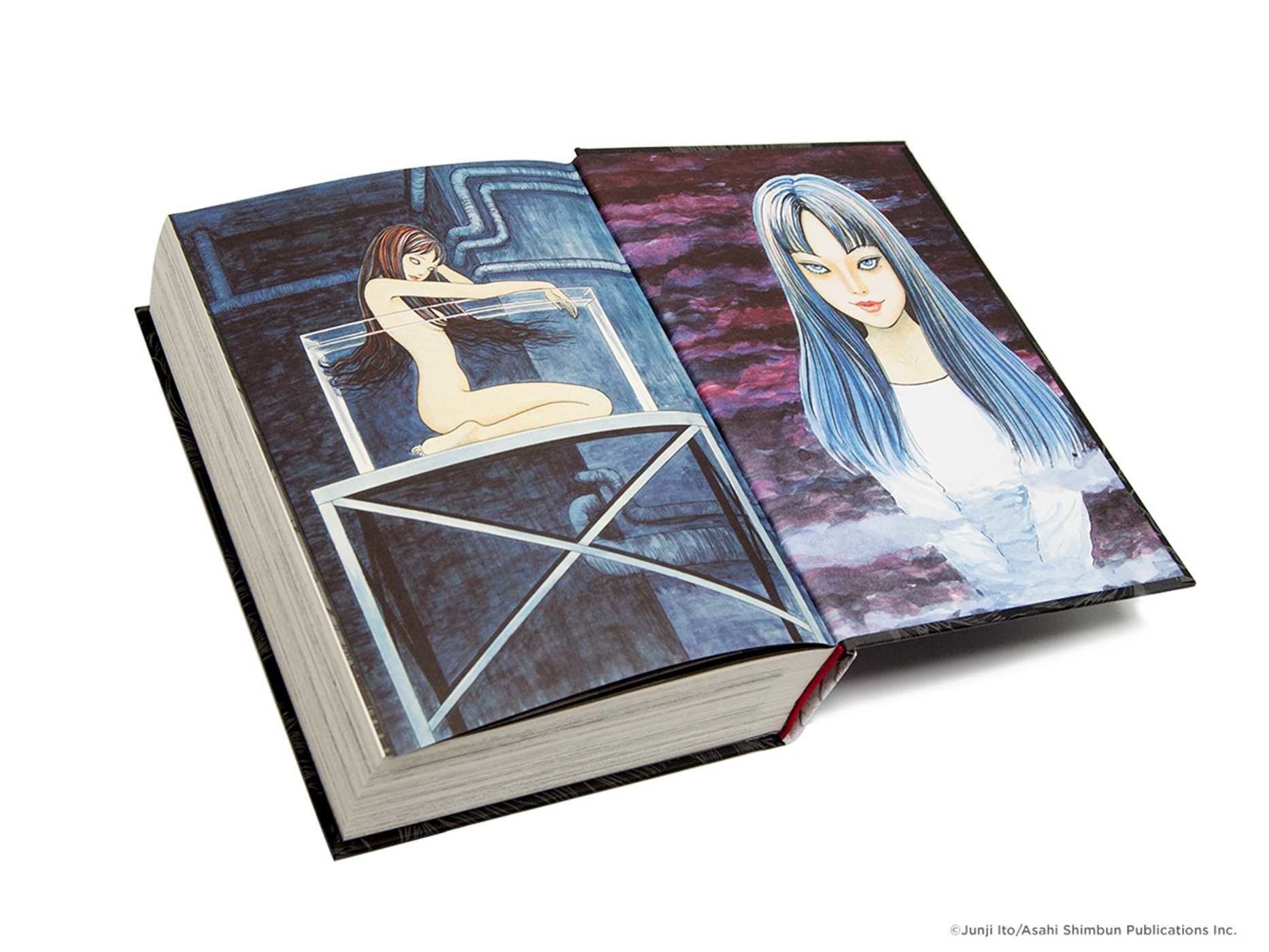 Inside Cover of Tomie
