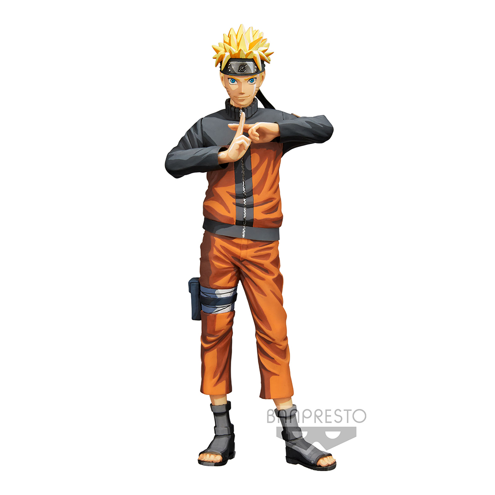 Banpresto - Grandista Nero: Manga Dimensions - Naruto: Shippuden - Naruto Uzumaki Prize Statue