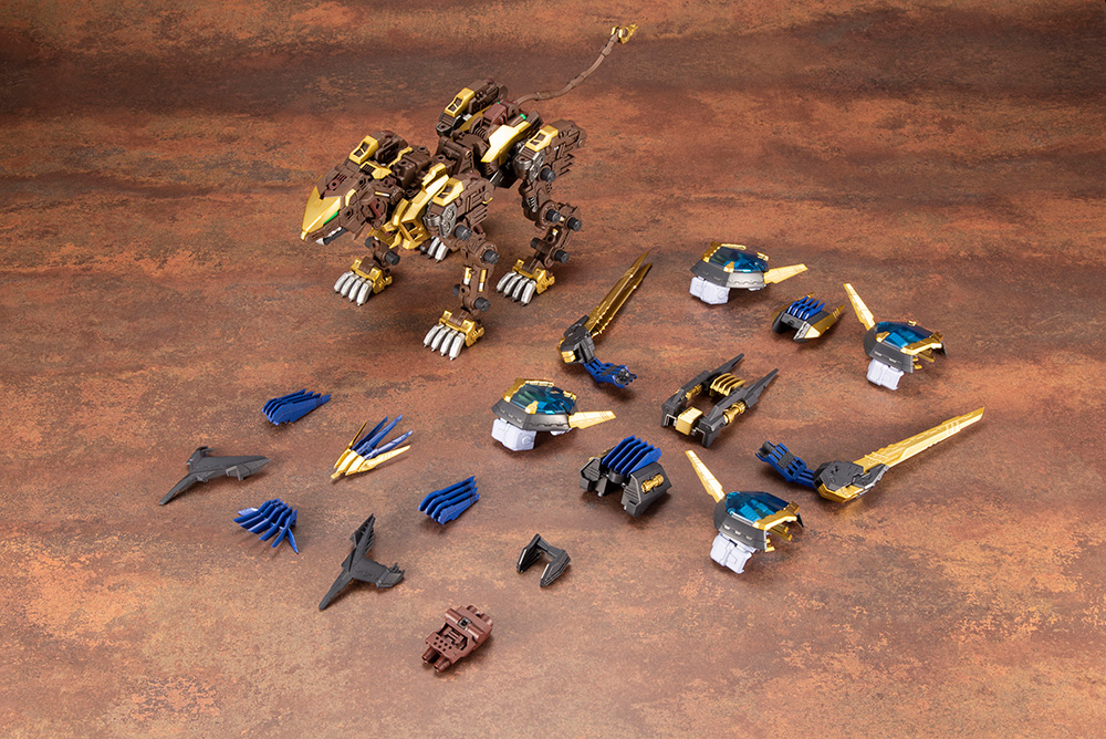 Kotobukiya - ZOIDS - RZ-054 - Liger Zero X - 1/72 Scale Model Kit - Image 21