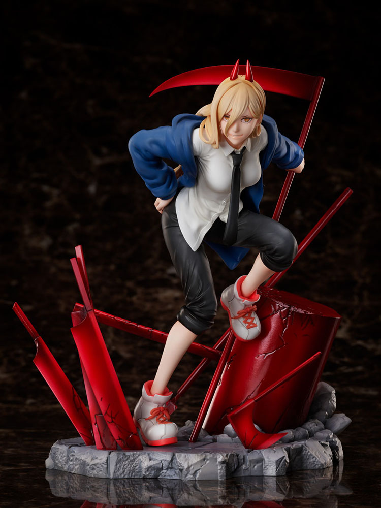 FURYU - F:NEX - Chainsaw Man - Power 1/7 Scale Statue - Image 3