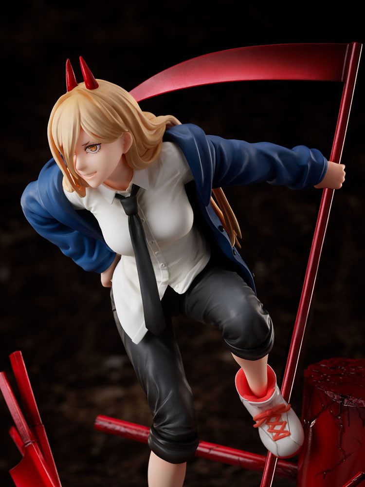 FURYU - F:NEX - Chainsaw Man - Power 1/7 Scale Statue - Image 7