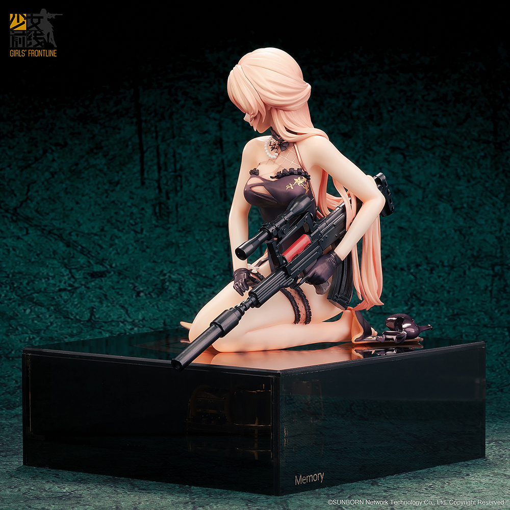 Reverse Studio - Girls' Frontline - OTs-14 Purple Rain Heart Severe Injury Ver. 1/8 Scale Statue - Image 9