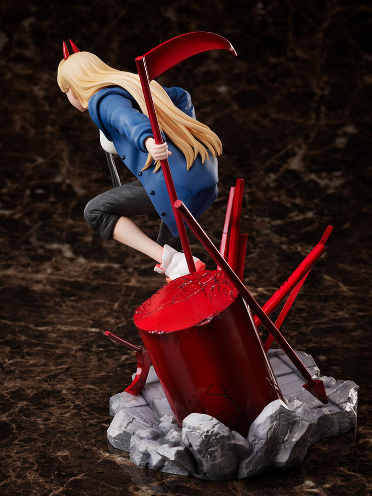 FURYU - F:NEX - Chainsaw Man - Power 1/7 Scale Statue - Image 10