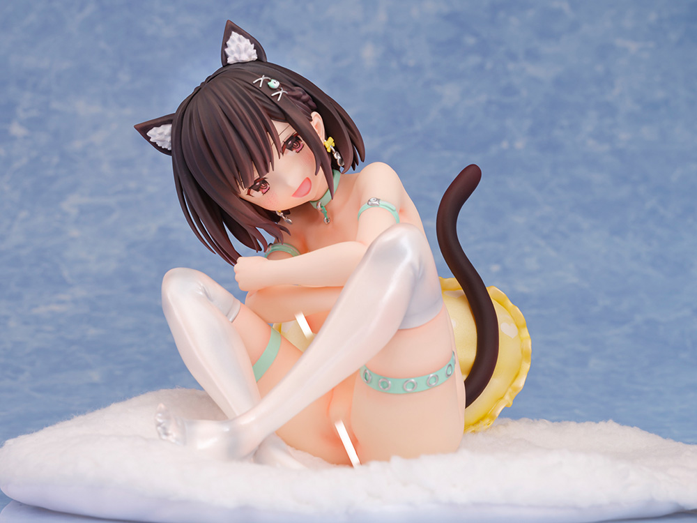 Bishop's Rondo - Gaou's Daishuku Hold Ayaka chan Mint Green Ver. 1/6 Scale Statue - Image 9