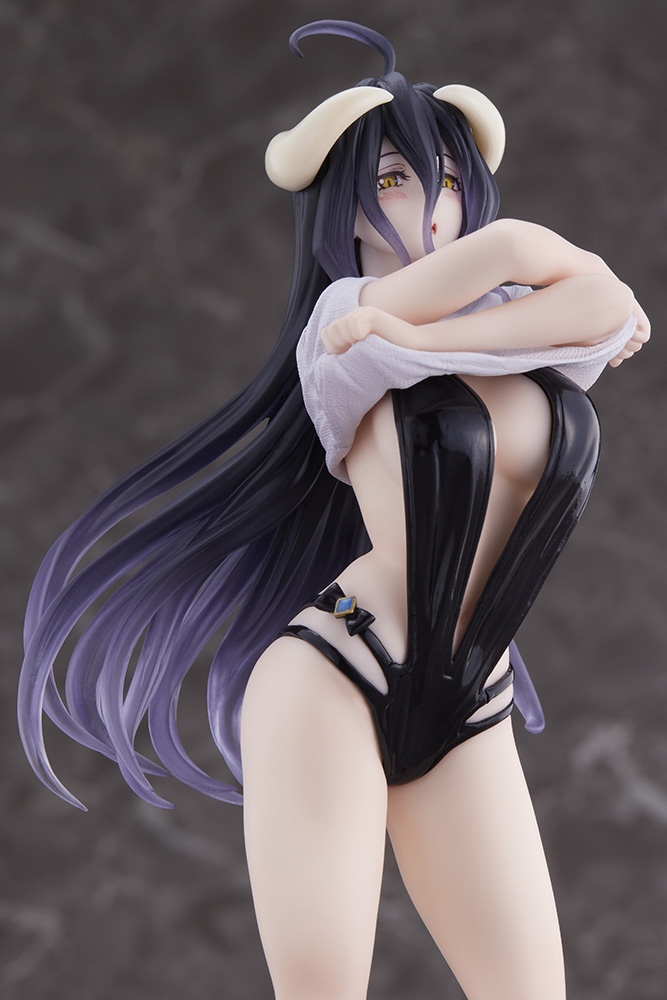 Taito - Coreful - Overlord - Albedo: T-Shirt & Swimsuit Ver. Prize Statue - Image 10