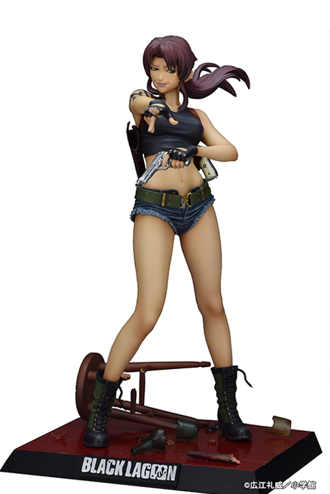 Fullcock - Black Lagoon - Revy Two Hands: Manga Design Ver. 1/6 Scale Statue - Image 20
