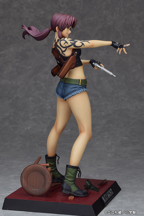 Fullcock - Black Lagoon - Revy Two Hands: Manga Design Ver. 1/6 Scale Statue - Image 10