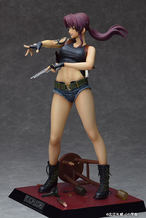 Fullcock - Black Lagoon - Revy Two Hands: Manga Design Ver. 1/6 Scale Statue - Image 12