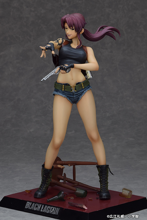 Fullcock - Black Lagoon - Revy Two Hands: Manga Design Ver. 1/6 Scale Statue - Image 13