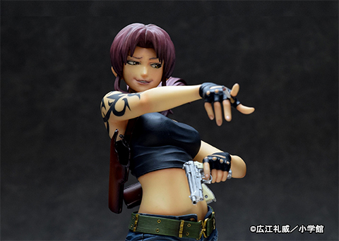 Fullcock - Black Lagoon - Revy Two Hands: Manga Design Ver. 1/6 Scale Statue - Image 14