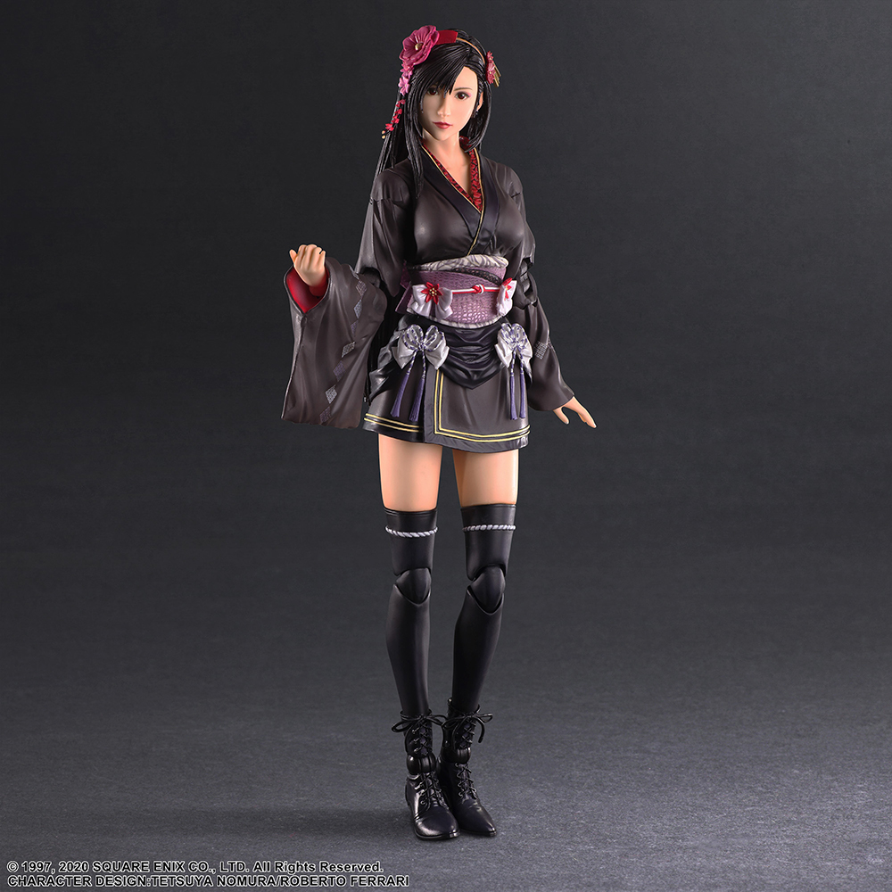 Square-Enix - Play Arts Kai - Final Fantasy VII Remake - Tifa Lockhart Exotic DRESS Ver. Action Figure - Image 6