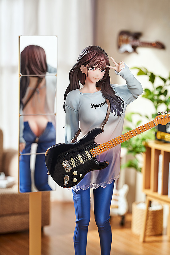 Luminous Box - Illustration Original - Hitomio's Guitar MeiMei: Flower & Mirror 1/7 Scale Statue
