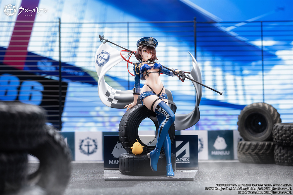 APEX - Azur Lane- Baltimore Finish Line Flagbearer Ver. 1/7 Scale Statue - Image 2