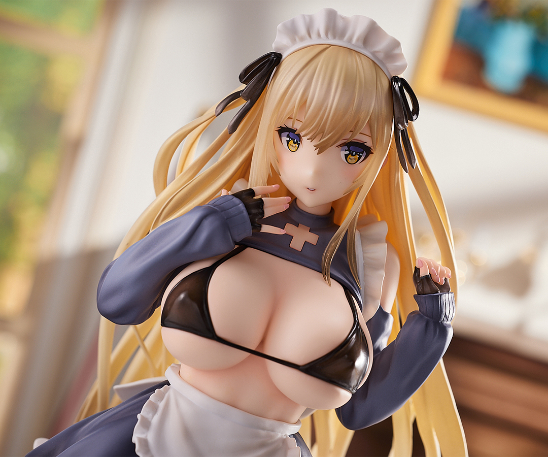 Pink Cat - Illustration Original - Mataro's St. Maid Chriss 1/6 Scale Statue - Image 7