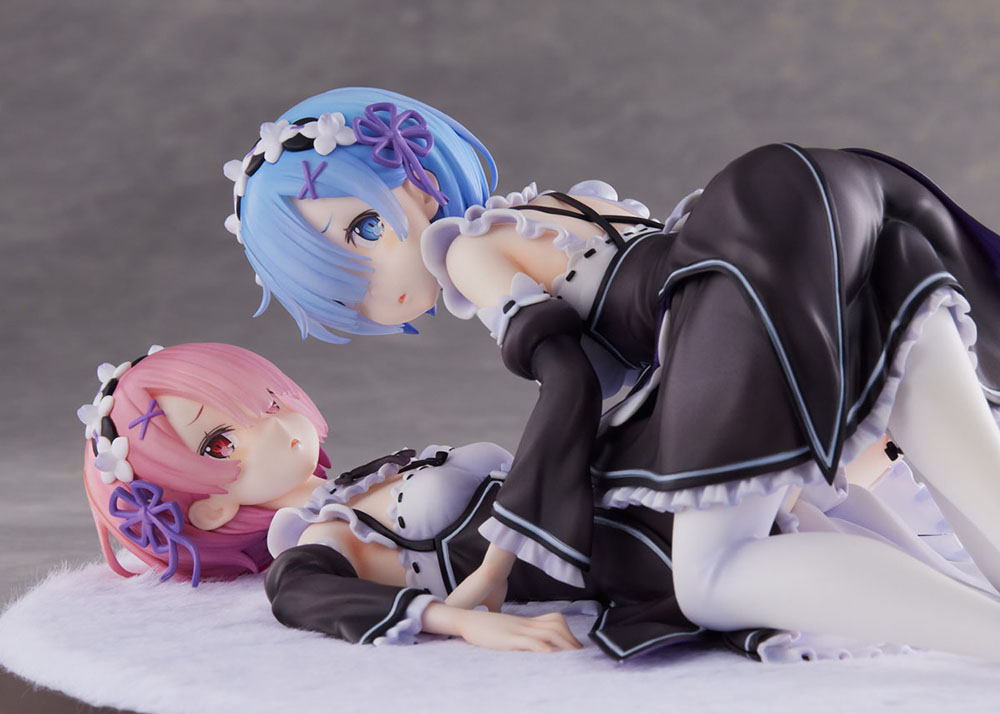 FuRyu - F-Nex - RE:Zero-Starting Life in Another World- Rem & Ram 1/7 Scale Statue